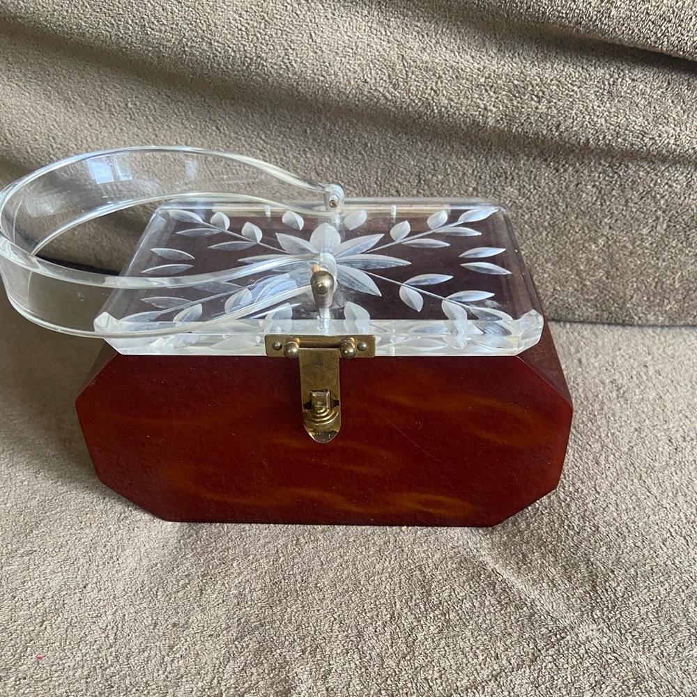 Lucite Handbag by Florida Handbags Miami